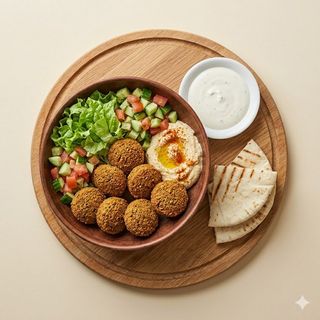 Piatto falafel