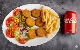 Piadina falafel menù