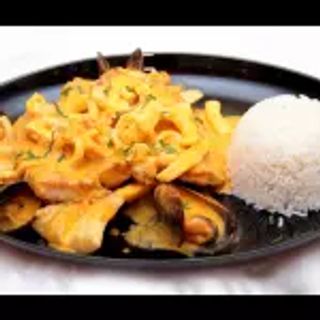 Picante de mariscos