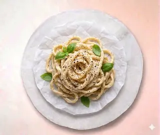 Pici cacio e pepe