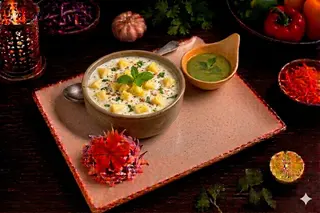 Pineapple raita