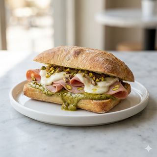 Panino pistacchioso