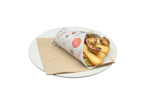 Pita souvlaki maiale