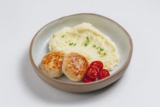 Пюре с куриными котлетами (280г)