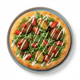 Pizza falafel