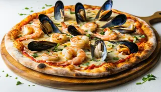 Pizza Aux Fruits De Mer