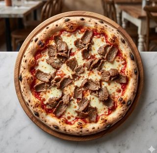 Pizza kebap completa