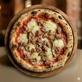 Porcini e salsiccia