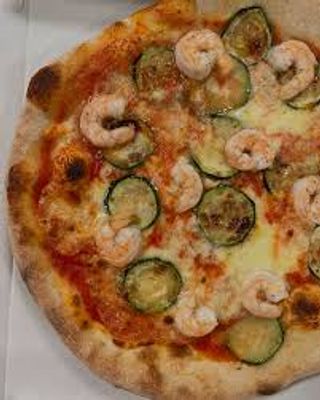 Pizza con zucchine