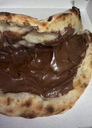 Pizzaburger con cioccolato