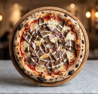 Kebab pizzetta 