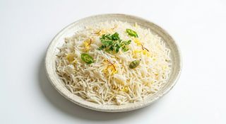 Plain rice
