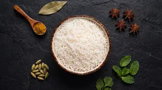 Plain rice
