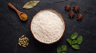 Plain rice
