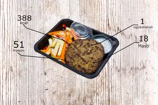 Pljeskavica s povrćem keto