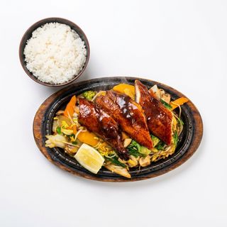 Unagi Teriyaki with Vegetable