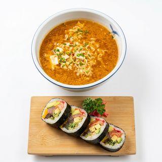 Ramen and Futomaki