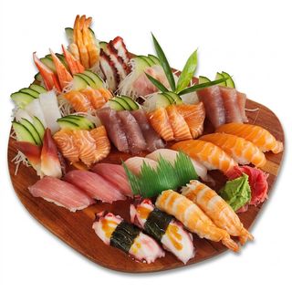 Sashimi and Sushi Platter