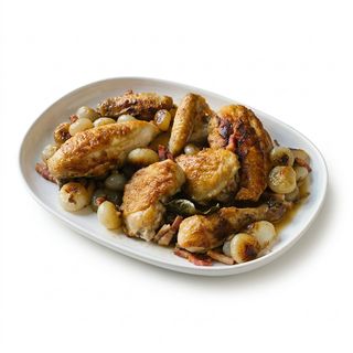 Chicken with White Onion