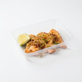Salmon with Garlic