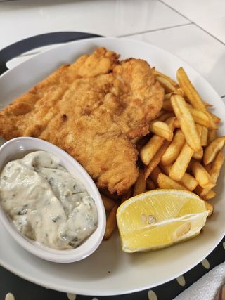 Vratina na žaru s prilogom