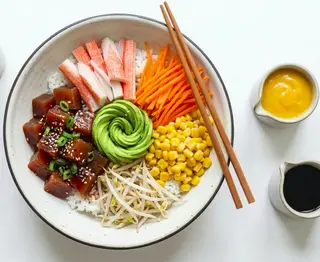 Poké bowl super
