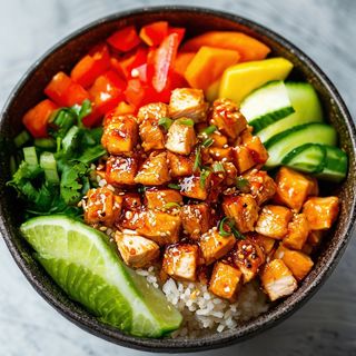 Chicken poke