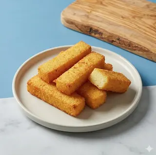 Polenta fritta - sgagliozza - 4 pezzi