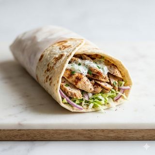 Piadina kebab pollo