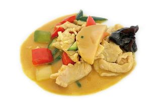 340. Pollo al curry