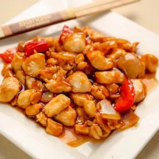 37 Pollo con gamberi e funghi