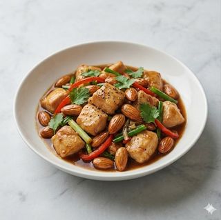 36 Pollo con mandorle