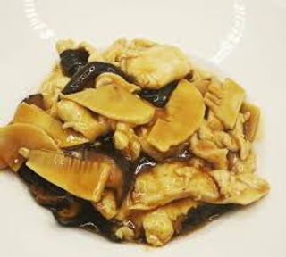 A43. Pollo funghi e bambú