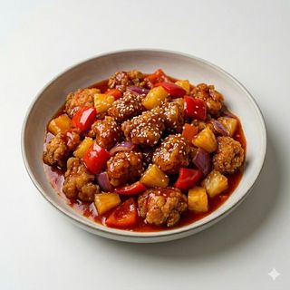 Pollo in agrodolce