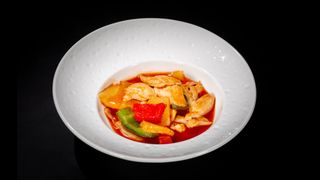 34 Pollo in salsa agrodolce