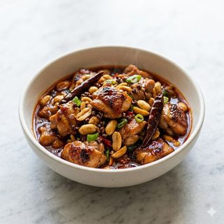 Pollo saltato con kongbao