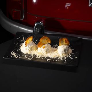 Polpette cacio e pepe