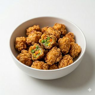 Popcorn di verdure