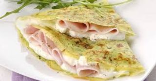 36 - Prosciutto cotto, fontina, crema di rucola e grane