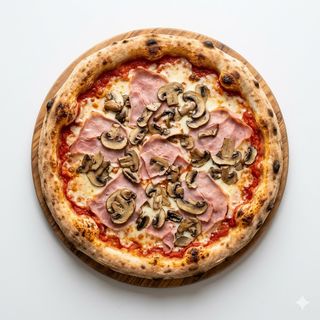 Prosciutto e funghi