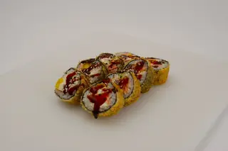 Prženi losos roll