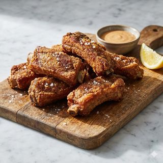 Puntine di maiale fritte