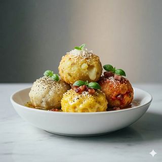 Quattro frittatine miste