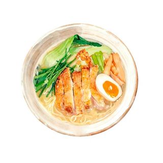 R18 Chicken shio ramen