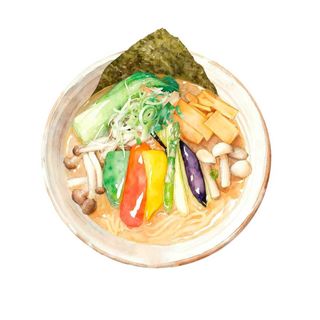 R22 Vegan miso ramen