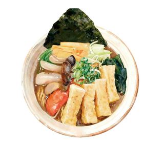 R24 Vegan tofu shoyu ramen