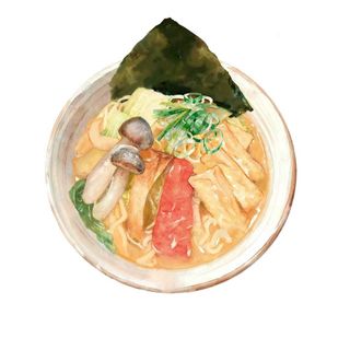 R25 Vegan tofu miso ramen