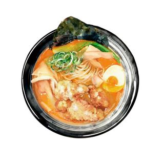 R7 Tan tan kara-age ramen