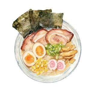 R9 Spicy naruto miso ramen