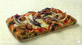 Radicchio e salsiccia al taglio